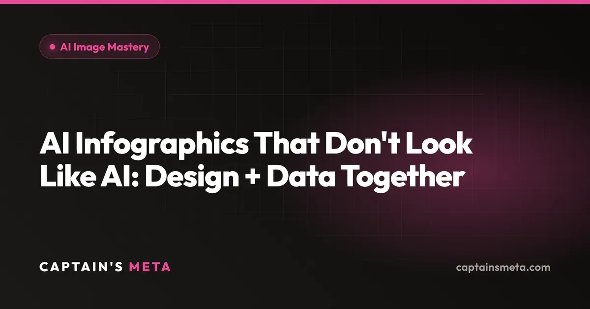 AI Infographics That Don't Look Like AI: Design + Data Together
