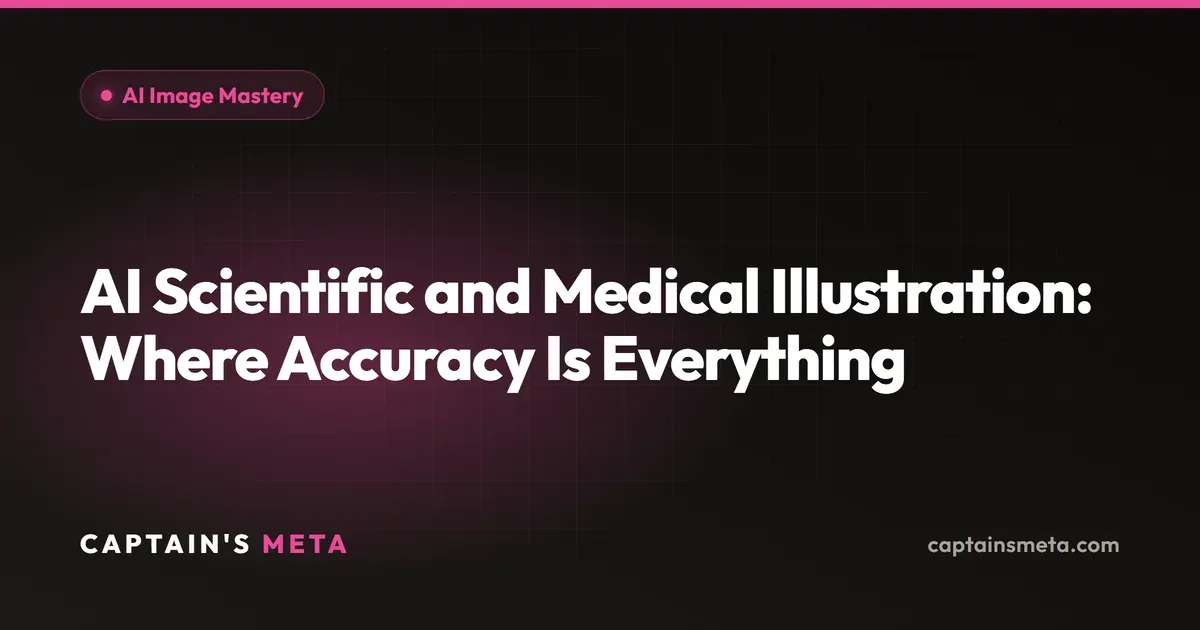 AI Scientific and Medical Illustration: Where Accuracy Is Everything