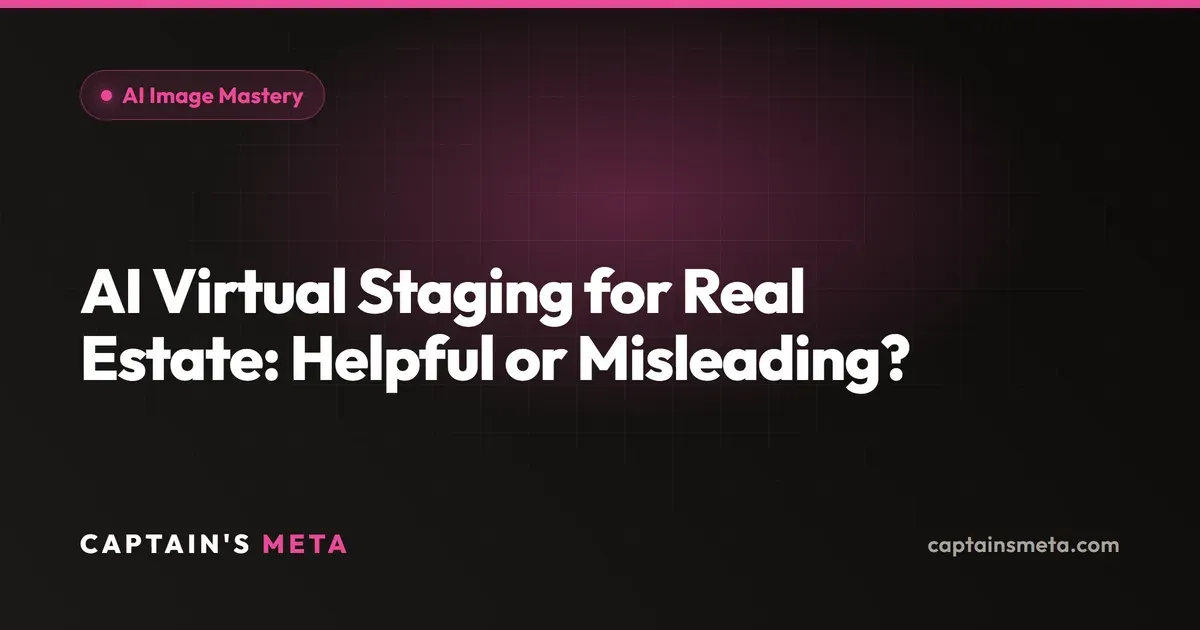 AI Virtual Staging for Real Estate: Helpful or Misleading?
